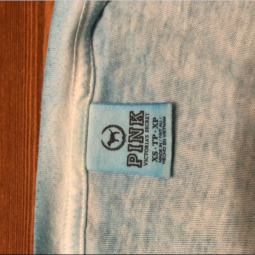 Henley Ringer PINK Tee - Picture 4 of 6